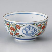 金正陶器 錦京唐草お好丼 (大) 28-335-228-ya 1セット(3個)（直送品）