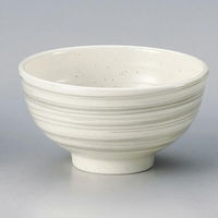 金正陶器 粉引刷毛目5.5高浜丼 28-336-088-mi 1セット(3個)（直送品）