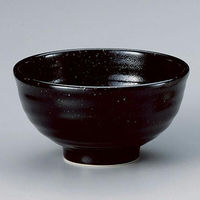 金正陶器 黒釉5.5和丼 28-336-158-a 1セット(3個)（直送品）