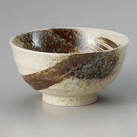 金正陶器 志野サビ刷毛5.0和丼 28-337-188-ha 1セット(6個)（直送品）