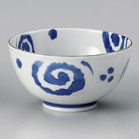 金正陶器 うず軽量丼 大 28-337-228-ya 1セット(6個)（直送品）