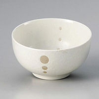 金正陶器 ドット白お好丼小 28-337-298-ya 1セット(10個)（直送品）