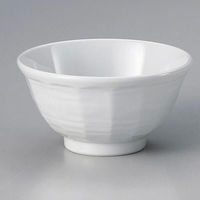 金正陶器 白5.5けずり丼 28-337-328-ya 1セット(6個)（直送品）