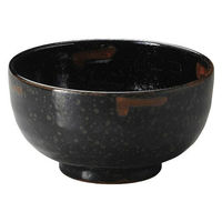 金正陶器 鉄赤点紋 5.0丼 28-337-028-yo 1セット(6個)（直送品）