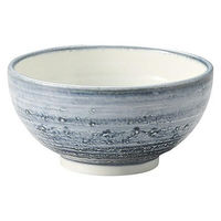 金正陶器 古代おふけ 砂目5.0丸丼 28-338-098-wa51 1セット(6個)（直送品）