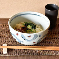 金正陶器 辰砂梅5.0ボール 28-340-228-ka 1セット(3個)（直送品）