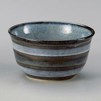 金正陶器 氷壁深口5.0丼 28-340-328-mi 1セット(3個)（直送品）