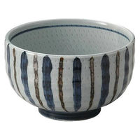 金正陶器 トチリ 二色十草4.5丼 28-341-208-to 1セット(6個)（直送品）