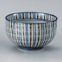 金正陶器 二色十草5.0丼 28-341-258-o 1セット(3個)（直送品）