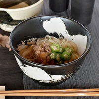 金正陶器 刷毛巻黒かきこみ大丼 28-341-278-ka 1セット(6個)（直送品）