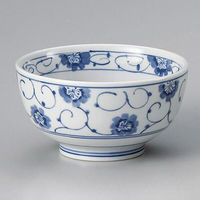 金正陶器 染付優花5.0京丼 28-342-268-yo 1セット(6個)（直送品）