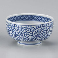 金正陶器 タコ唐草大丼 28-342-308-ya 1セット(6個)（直送品）