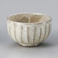 金正陶器 粉引面取4.0多用丼 28-343-098-te 1セット(3個)（直送品）