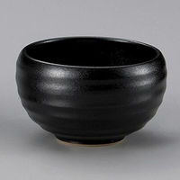 金正陶器 柚子天目雑炊鉢 (大) 28-343-128-o 1個（直送品）