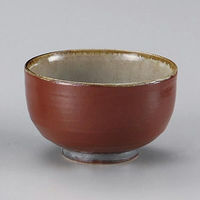 金正陶器 赤楽目4.5丼 28-344-318-te 1セット(3個)（直送品）