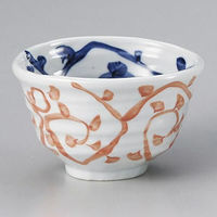 金正陶器 二色タコ唐草4.5丼 28-344-198-to 1セット(3個)（直送品）