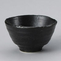 金正陶器 石目黒4.5丼 28-345-028-to 1セット(3個)（直送品）