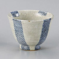 金正陶器 白砂波鹿の子4.2深丼 28-345-138-yu 1セット(3個)（直送品）