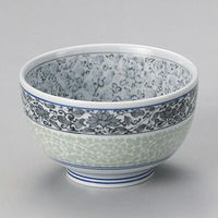 金正陶器 タコ唐草4.0京丼 28-346-228-ne 1セット(6個)（直送品）