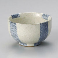 金正陶器 白砂波鹿の子4.5丼 28-348-058-yu 1セット(3個)（直送品）