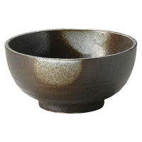 金正陶器 白吹天目 4.5丼 28-347-028-ya 1セット(6個)（直送品）