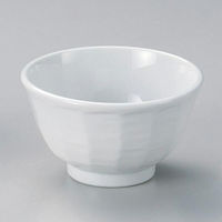 金正陶器 白4.5けずり丼 28-347-298-ya 1セット(6個)（直送品）