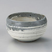 金正陶器 粉引刷毛おかゆ鉢小 28-348-018-ne 1個（直送品）