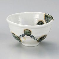 金正陶器 白志野織部水玉変形小丼 28-350-028-o 1セット(3個)（直送品）