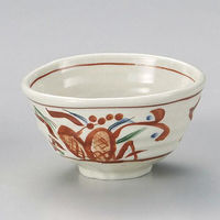 金正陶器 赤絵万暦変型丼 小 28-349-108-ne 1個（直送品）