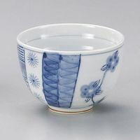 金正陶器 古染祥瑞小丼 28-349-208-yu 1セット(3個)（直送品）