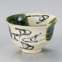 金正陶器 織部流水4.5丼 28-349-148-yu 1セット(3個)（直送品）