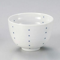 金正陶器 藍 ドット4.0小丼 28-350-188-yu 1セット(3個)（直送品）