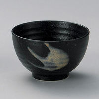 金正陶器 黒彩4.3多用丼 28-352-218-a 1セット(6個)（直送品）