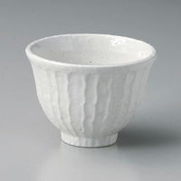 金正陶器 雪粉引けずり姫丼 28-353-128-yu 1セット(6個)（直送品）