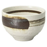 金正陶器 サビ刷毛陶碗 28-365-248-ho 1セット(6個)（直送品）