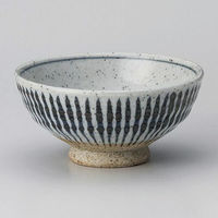 金正陶器 細十草灰大平 28-366-158-ro 1セット(6個)（直送品）