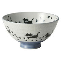 金正陶器 さんぽネコ 毛料 28-367-148-i 1セット(6個)（直送品）