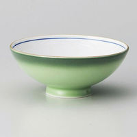 金正陶器 緑彩中平 28-368-198-ro 1セット(6個)（直送品）