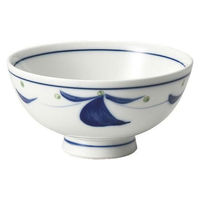 金正陶器 花紋青毛料 28-368-258-a 1セット(6個)（直送品）