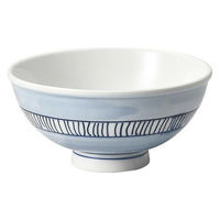 金正陶器 呉須帯十草中平 28-368-308-ro 1セット(6個)（直送品）