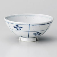 金正陶器 梨地市松梅中平 28-368-408-ro 1セット(6個)（直送品）