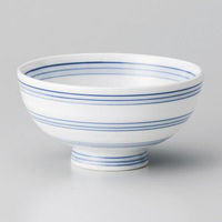 金正陶器 三段帯筋丸碗 28-369-028-ro 1セット(6個)（直送品）