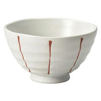 金正陶器 真白マット厚口中平 28-369-408-te 1セット(6個)（直送品）