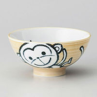 金正陶器 さる京型中平 28-371-178-i 1セット(10個)（直送品）