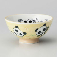 金正陶器 イエローパンダ孫平 28-371-148-i 1セット(10個)（直送品）