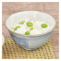 金正陶器 ブルー色十草ふわわ飯碗 28-372-098-ka 1セット(3個)（直送品）