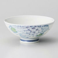 金正陶器 あじさい中平 28-371-408-a 1セット(10個)（直送品）