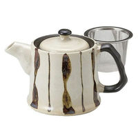 金正陶器 サビ十草 ポット 28-393-168-yo 1セット(3個)（直送品）