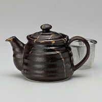 金正陶器 ビードロポット 茶コシ付 28-393-158-a 1個（直送品）