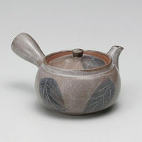 金正陶器 新木葉急須 帯アミ 28-395-208-ho 1セット(3個)（直送品）